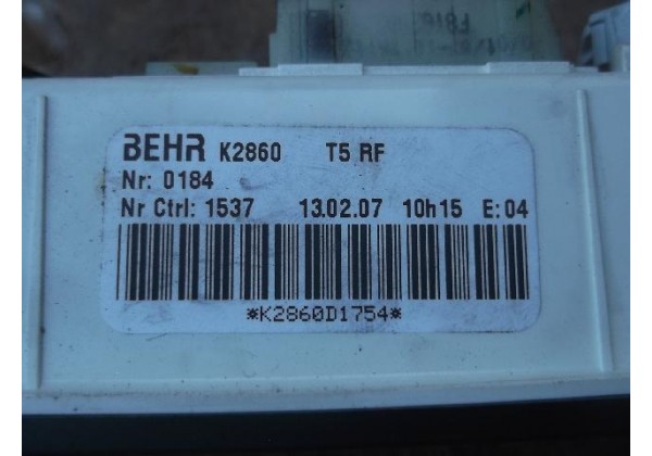 Панель управління клімат-контролем, кондиціонером, пічкою Peugeot 307, Citroen C4, K2860